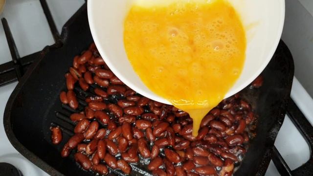 Быстрый и вкусный перекус из яиц и фасоли. 180 калорий смотреть онлайн