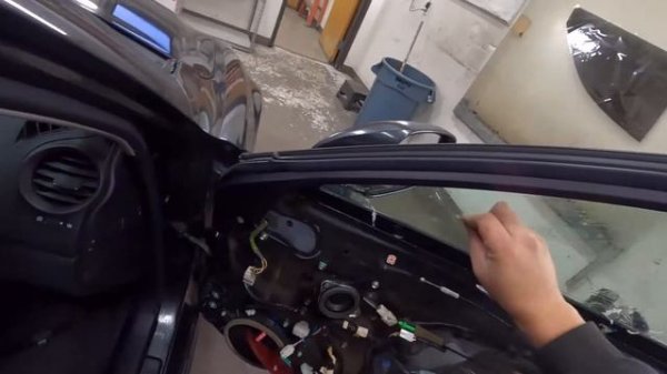 2006 - 2013 Lexus IS350 IS250 IS-F Door panel removal for easy tinting.