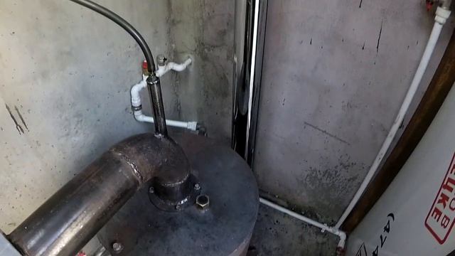 Лучшее отопление для автосервиса ,двухоборотный котел на отработанном масле. смотреть онлайн