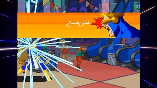 X-men vs Street Fighters: Cyclop's Fantasy Limit Break Combo. смотреть онлайн
