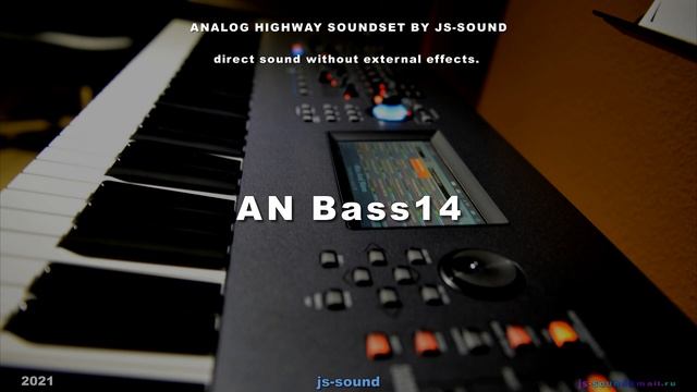 js-sound Yamaha Montage & MODX Sound Set 370 Presets Analog Highway Bass & Drums Demo 3 смотреть онлайн