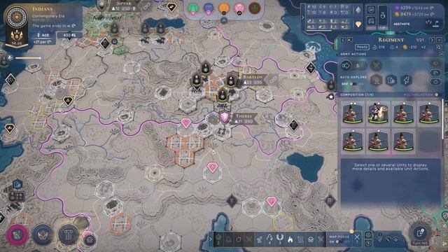 Humankind: Destroying the max difficulty AI with better units (Vauban part 13) смотреть онлайн