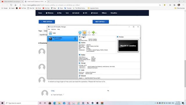 How to install MacOS Catalina 10.15 in Oracle VM смотреть онлайн