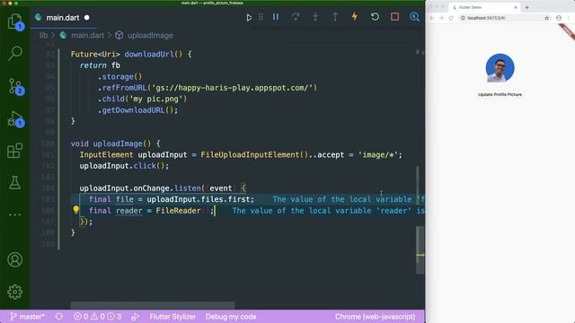 Flutter Web with Firebase Storage: Upload and Update Image смотреть онлайн