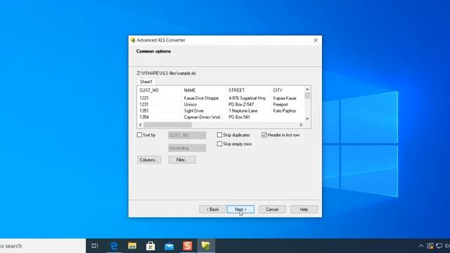 XLS to SQL Conversion смотреть онлайн