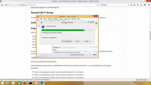 Installazione jdk 8 + eclipse neon + lslforge смотреть онлайн