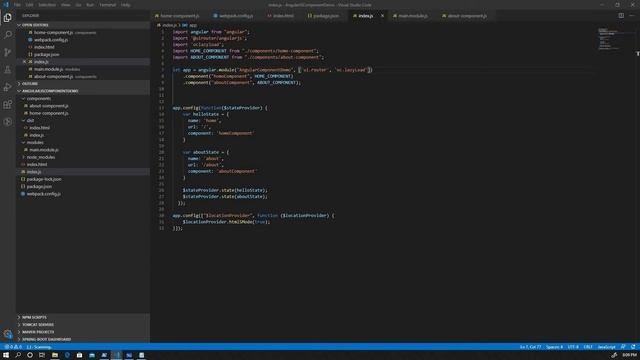 AngularJS Modular Component Design Series Part 4 - Using AngularJS Modules смотреть онлайн