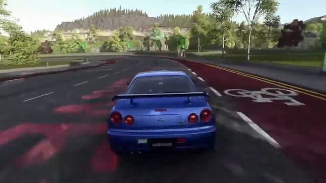 DRIVECLUB - Nissan Skyline GT-R R34 Showcase [Old Town Track Gameplay] смотреть онлайн