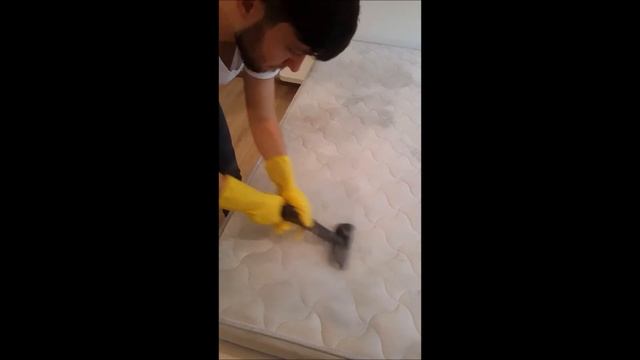 Химчистка матрасов. Чистка паром. смотреть онлайн