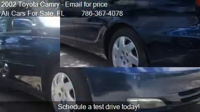 2002 Toyota Camry LE 4dr Sedan for sale in WESTON, FL 33331 смотреть онлайн