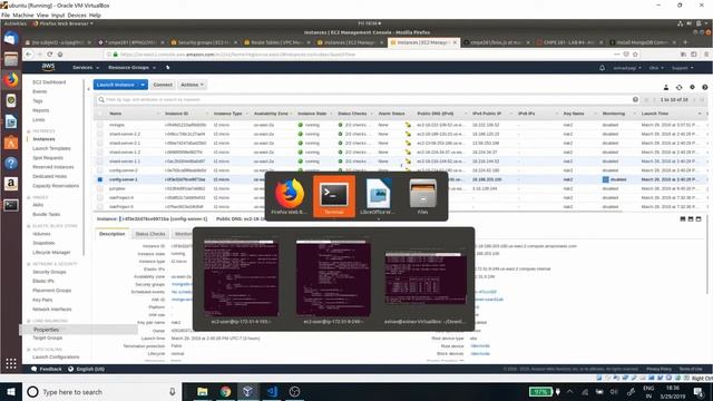 CMPE 281 - MongoDB Sharding and VPC Peering Connection смотреть онлайн