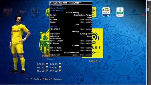 PES 2013 - FC Nantes kits season 2018/2019 Kits смотреть онлайн