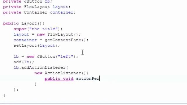 Java Programming Tutorial 83 FlowLayout смотреть онлайн
