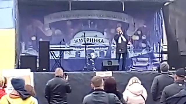 Жмеринка открытие памятнику Олег Филимонов поет песню про Костю моряка. смотреть онлайн