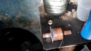 Как слить масло отработку из бочки?