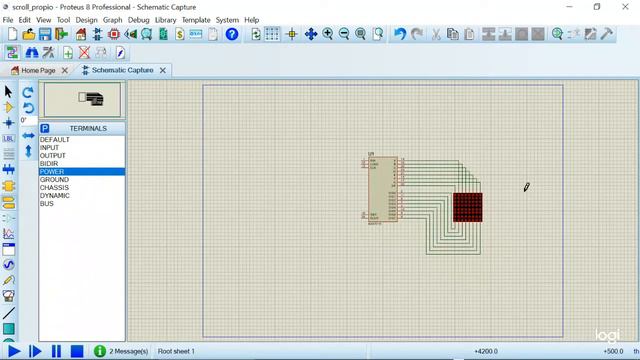 Simulación de matriz de led con max7219 en proteus смотреть онлайн