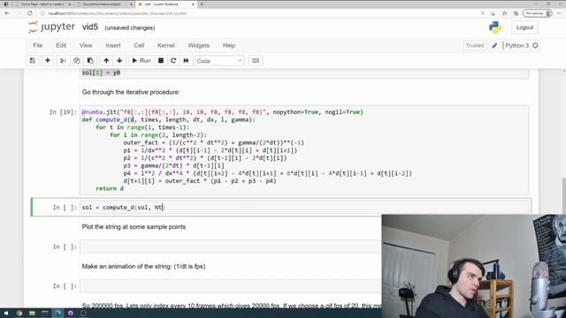 I Generated Guitar Audio in python using NUMBA смотреть онлайн