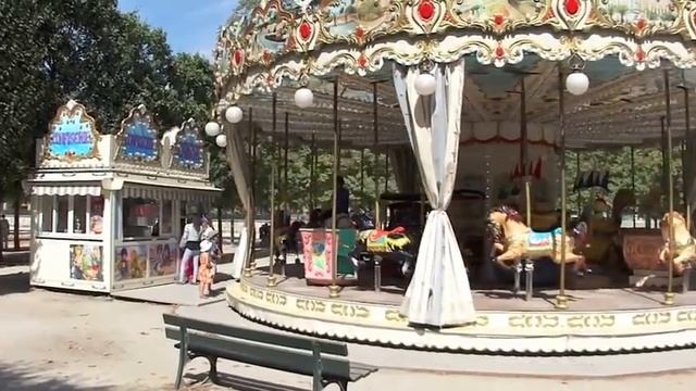 Tuileries Garden Playground Paris смотреть онлайн