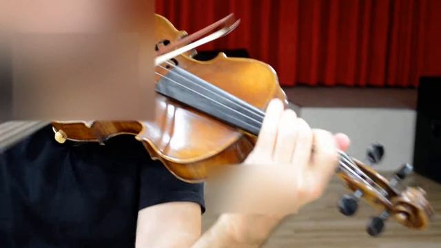 WOW! Vintage Original Rare 4/4 Master Violin & Hard Case ~VIDEO~ Violin Violon Geige Violine 小提琴
