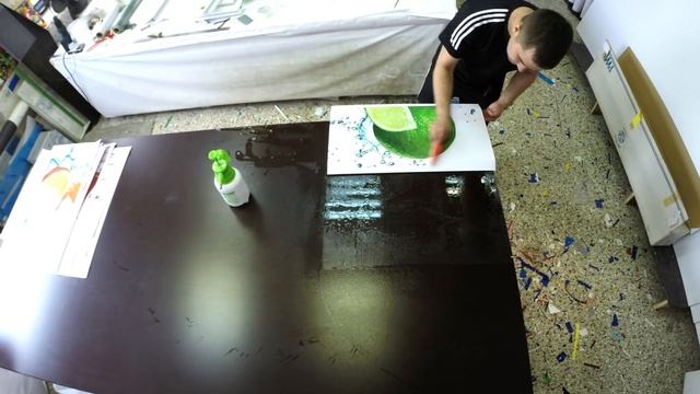 Оклейка фасада кухни пленкой с фотопечатью (Timelaps) г. Кунгур смотреть онлайн