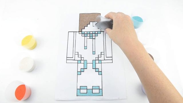 Лололошка Майнкрафт раскраски для детей смотреть онлайн