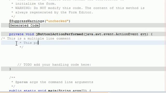 Lesson 4- How to use comments in a JAVA GUI program- ProgrammingWorld смотреть онлайн
