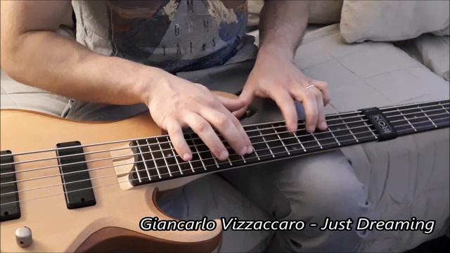 tapping bass - 6 string bass - JUST DREAMING - смотреть онлайн