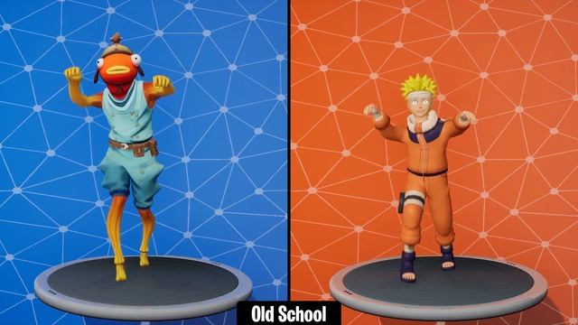 Cartoon Characters Do Fortnite Dance #1 Gwen Stacy, Rick Sanchez, Stormtrooper, Sonic and Naruto. смотреть онлайн