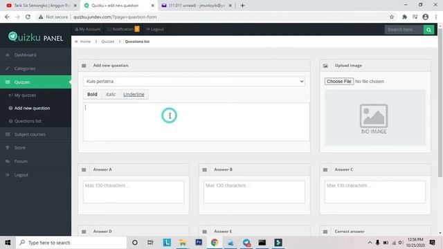"Quizku" Aplikasi Berbasis Bot Telegram sebagai Alternatif Media Belajar di Era Pandemi смотреть онлайн