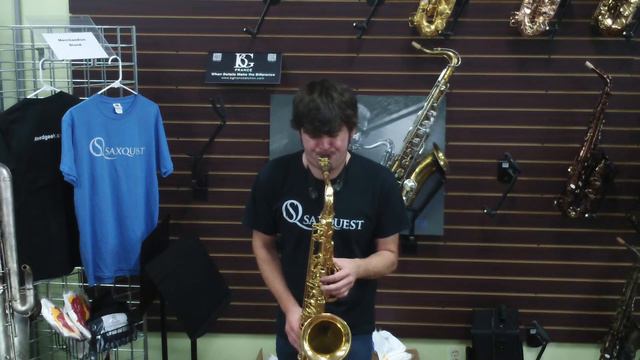 Saxquest! Yamaha YTS-62 Purple Logo Vintage Tenor смотреть онлайн