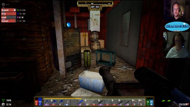 7DaysToDie med Darkness Falls mod del 53 смотреть онлайн