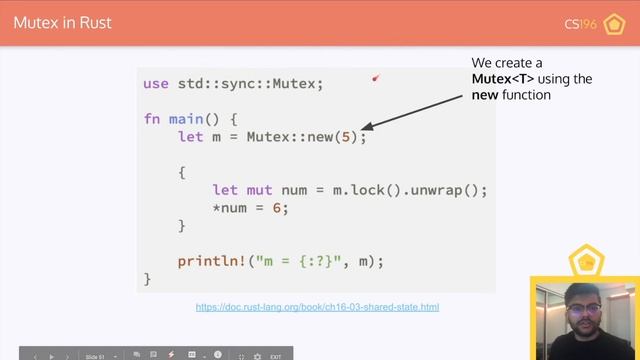 Rust: Concurrency 2 - Dreadful Deadlock - Lecture 23 - CS196 FA20 смотреть онлайн