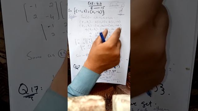 Linear Algebra Lon Lorsan Exe 4.4 | Q7--21 || 8th edition || Full concept ,tips tricks|| #linear смотреть онлайн