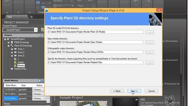 3 - Creating a Project | AutoCAD Plant 3D 2016 Structural Modeling смотреть онлайн