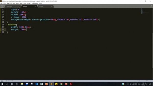Spiral loader Using HTML and CSS | Loading Screen | Spin Loader | Loader | Loader design | Coding