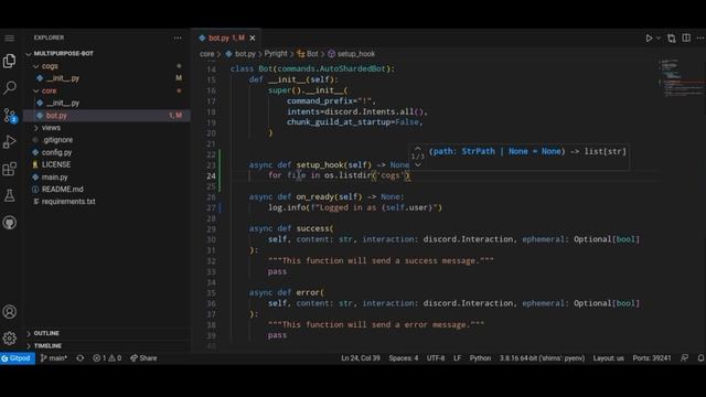 Discord.py V2 - Advance Cog Setup | Part 2 смотреть онлайн