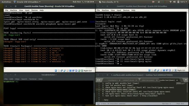 Red Hat Ansible Automation: Installation & Configuration NGINX NAXSI GeoIP Fail2ban Supervisord смотреть онлайн
