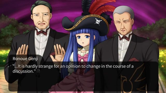 Umineko Chiru EP. 8: Gohda is DESTROYED by Erika Furudo wearing a pirate hat смотреть онлайн