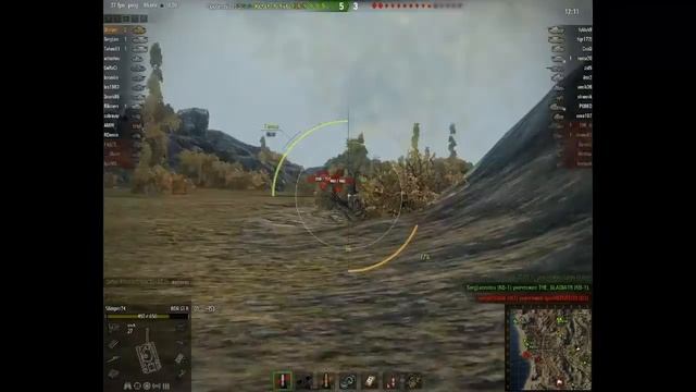 Let's play Worlds of Tanks грамотная игра на BDR G1 B, или погоня за фрагом cool смотреть онлайн
