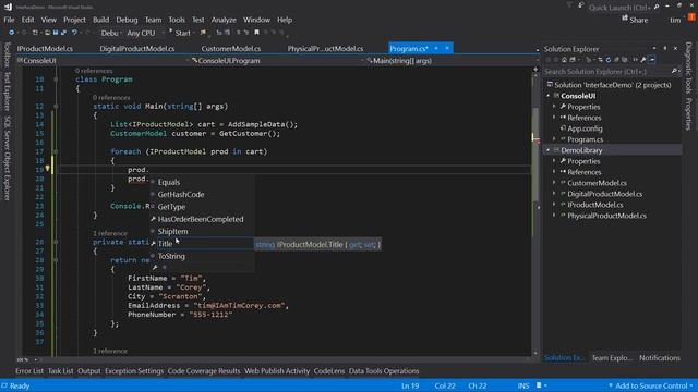 Interfaces in C# - What they are, how to use them, and why they are so powerful. смотреть онлайн