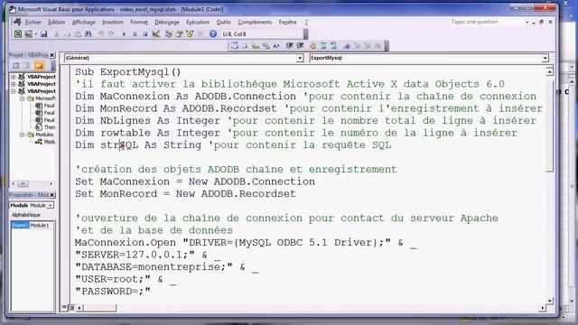 Exportation Excel vers MYSQL смотреть онлайн
