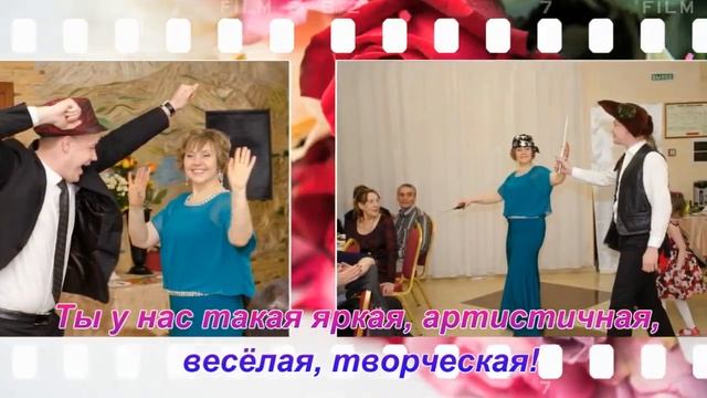 Трогательное поздравление для мамы с использованием песни в собственном исполнении заказчицы смотреть онлайн