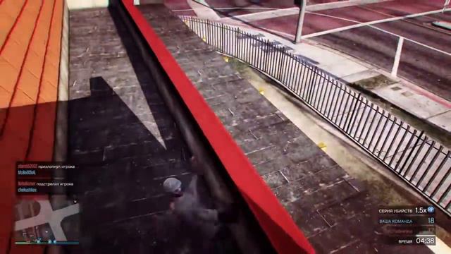 PS4: GTA 5 Online перестрелка банда на банду 4 vs 4 Бетон смотреть онлайн