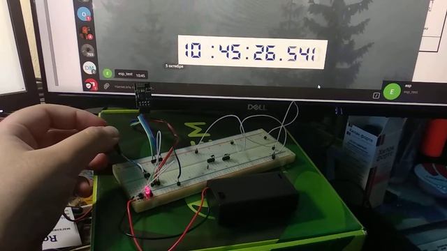 Esp8622 speed test: WifiClient+HTTPSRequest+Telegram bot API смотреть онлайн