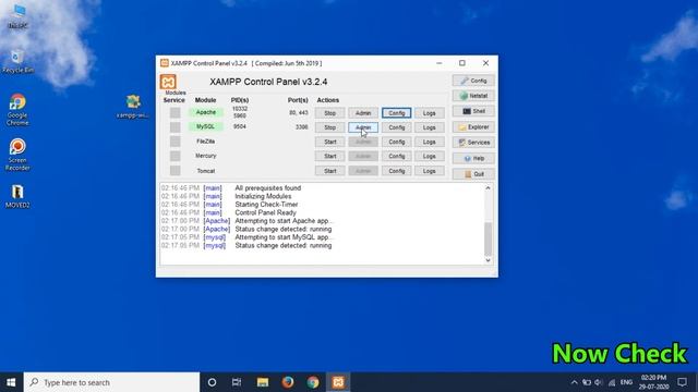 Install Personal Webserver (Apache, PHP 7.4, MySQL) Guide | Windows 10 смотреть онлайн