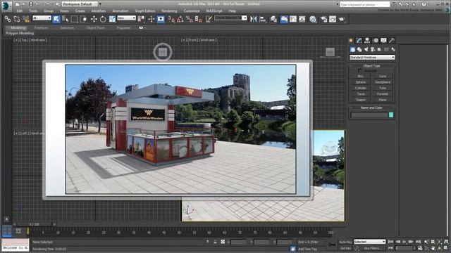 3ds Max - Matching the Environment - Part 1 - Perspective Matching смотреть онлайн