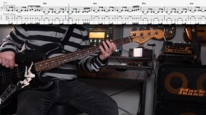 Pink Floyd - Hey You - Bass Cover with Tabs in 4K