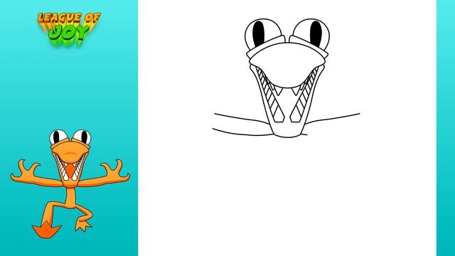 How to DRAW RAINBOW FRIENDS ORANGE смотреть онлайн