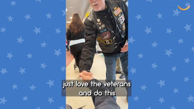 Veteran Grandpa Receives Hero's Guard Of Honor For Honor Flight смотреть онлайн