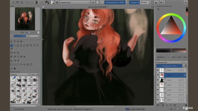 5 ИСТОЧНИКОВ ВДОХНОВЕНИЯ, авторский стиль, смысл рисования и многое другое смотреть онлайн